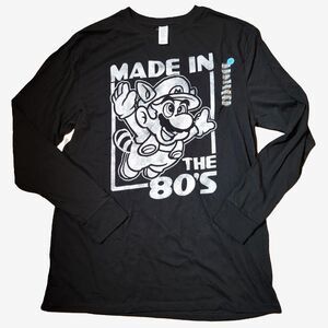 Nintendo Mario “Made in the 80s” Shirt – Men’s LT, Long Sleeve, NWOT